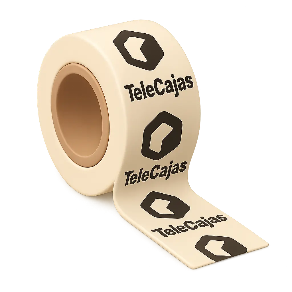 Precinto adhesivo cierre de cajas TeleCajas