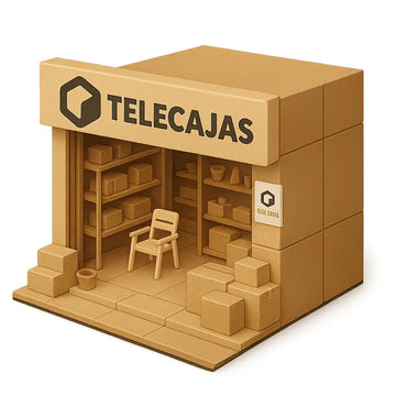tienda de carton