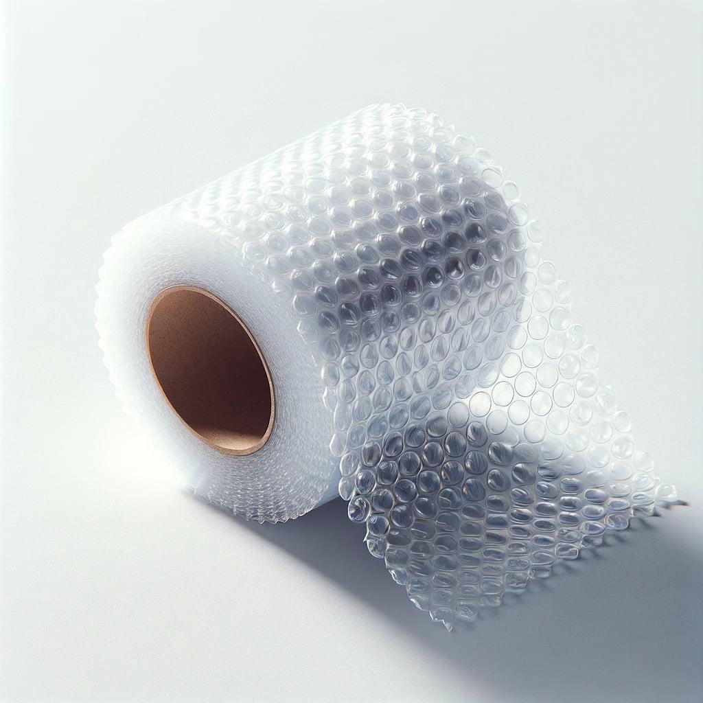 Rollo Plástico de burbujas 50 cm x 10 m, alta presión con mayor amortiguación para proteger objetos frágiles en envíos y mudanzas.