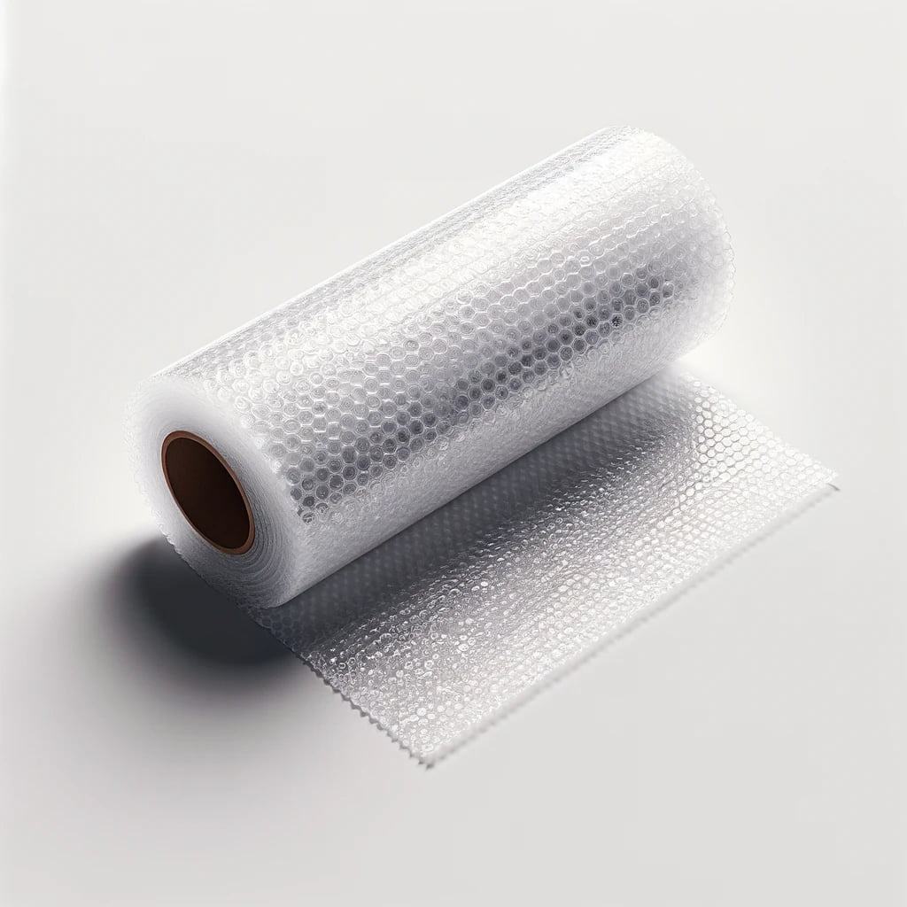 Plástico de Burbujas | Rollo: 100 cm x 10 m (10 m2) Rollo de plástico burbuja sin cartón interior, acabado profesional y burbuja pequeña. Perfecto como embalaje de protección para envíos delicados, mudanzas o packaging de productos en mudanza. Aporta amortiguación y seguridad durante el transporte
