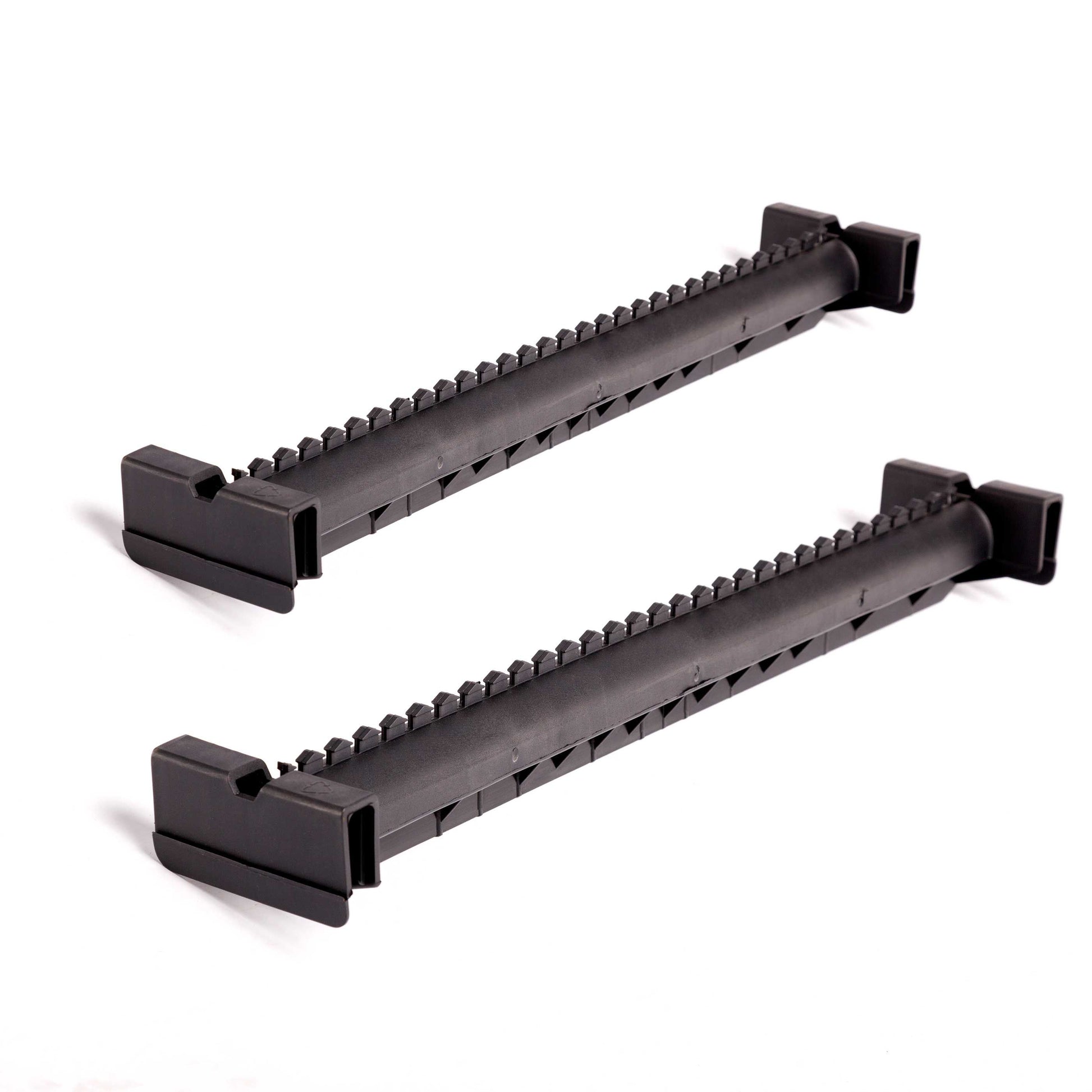 Barra perchero ranurado de 50 cm para colgar ropa en cajas armario de cartón, ideal para colgar ropa en mudanzas, trasteros y almacenaje. (se requiere caja de armario de cartón)