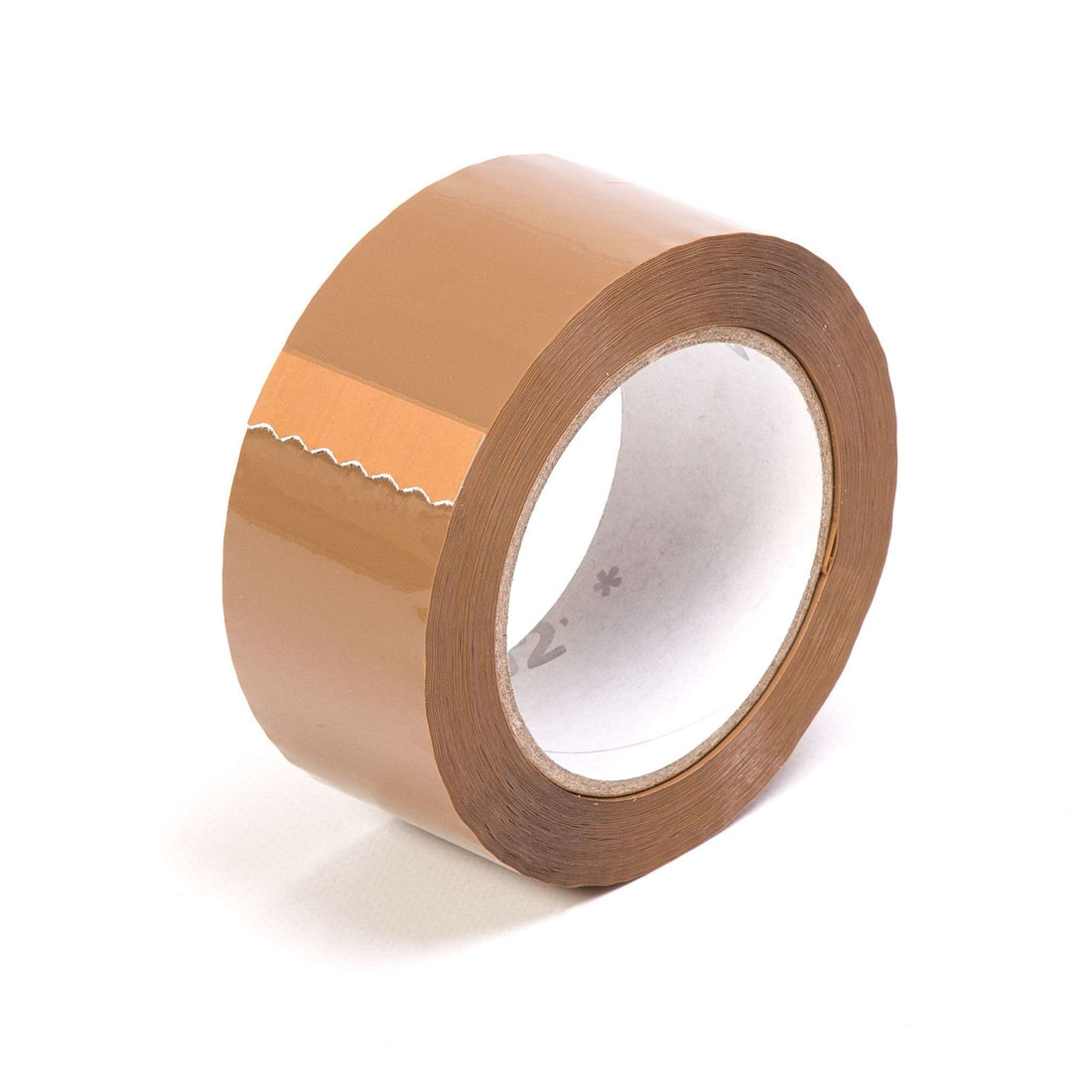 Cinta adhesiva marrón 126 m x 48 mm, precinto de embalar en rollo con adhesivo de alta adherencia para cierre de cajas de cartón.