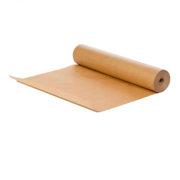 Rollo de papel kraft ecológico 1 kg ancho 45 cm, protector de embalaje ideal para envíos, pintores y manualidades.