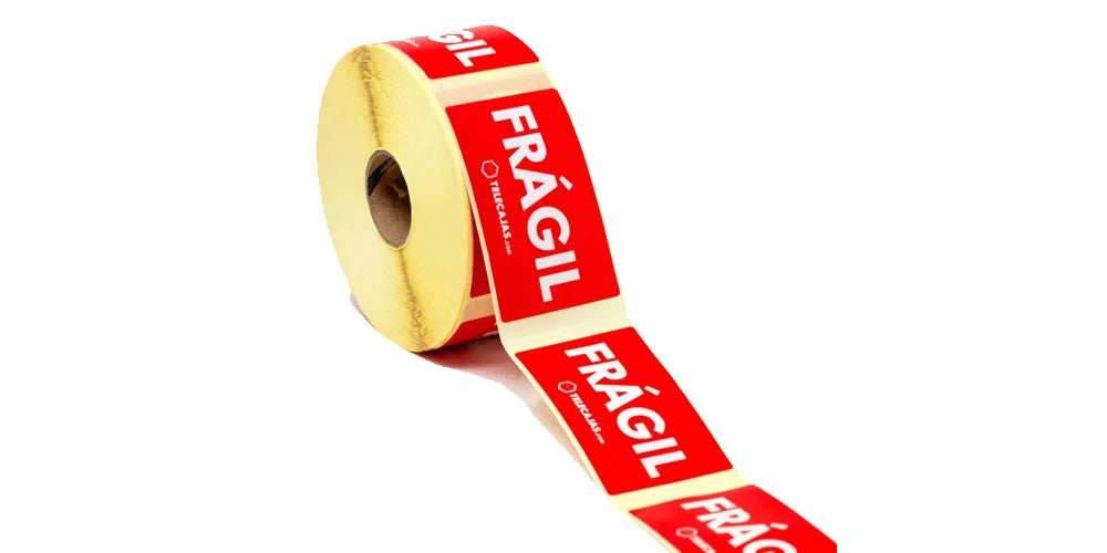pegatinas fragil