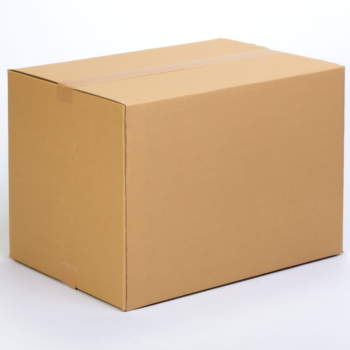 TELECAJAS | 50x35x35 cm | Caja Robusta de Cartón Mediana para Mudanza con Asas - Ideal Disco Vinilo | Pack de 10 cajas