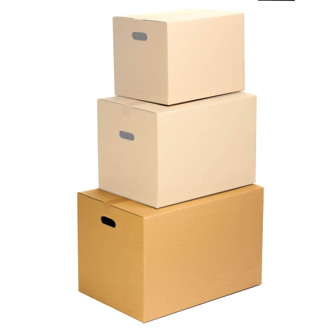 Kit de mudanza TeleCajas que incluye una caja de cartón de 60x40x40 cm y un rollo de cinta de embalar. Ideal para empaquetar objetos de tamaño mediano