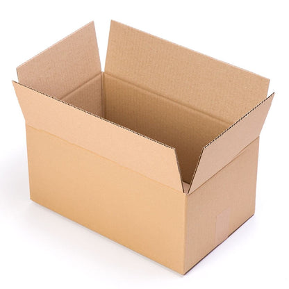 Caja 40x25x20 cms cartón rectangular plana vasos copas