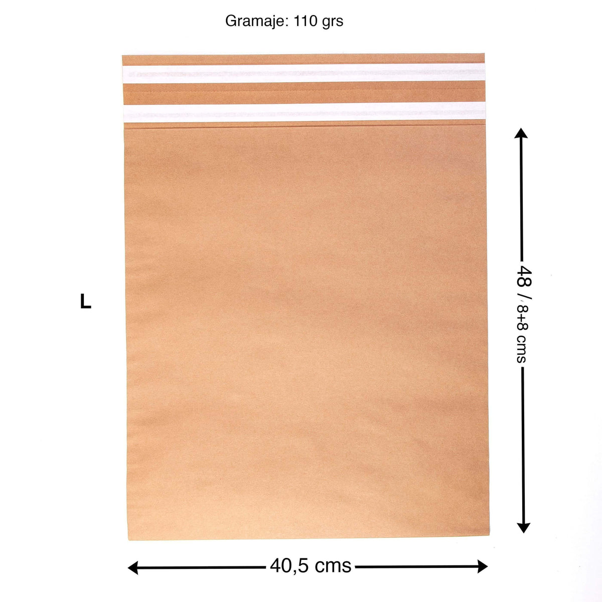 Sobres De Papel Kraft Reciclado 130x130mm - Pack De 10 Unidades, Ideal Para Tarjetas Y Invitaciones
