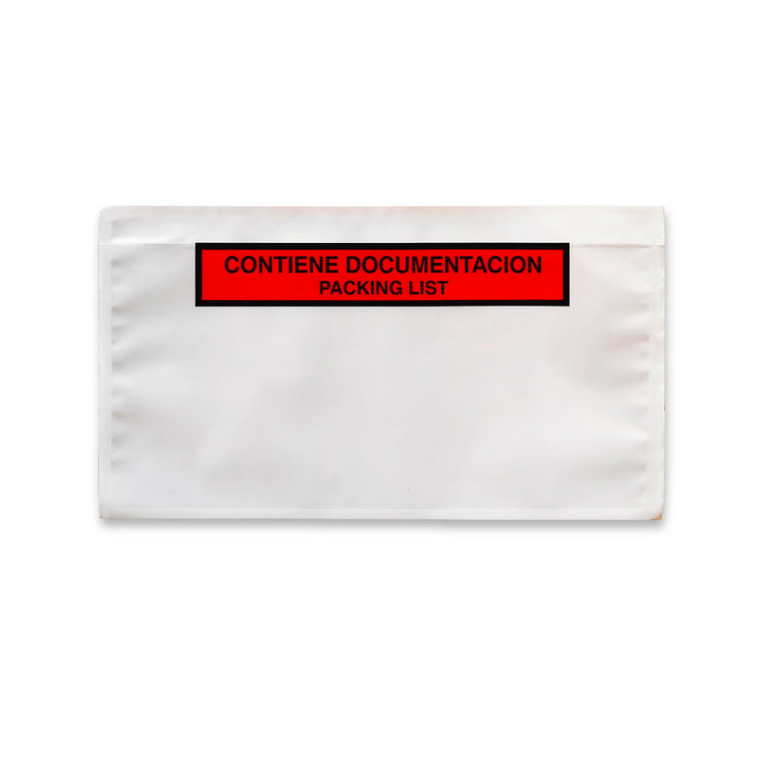 Packing List | Exterior: 235x132 mm (Interior: 225x122 mm) - A4 Doblado en 3 | Sobres Contiene Documentación | Pack de 1000 Bolsas