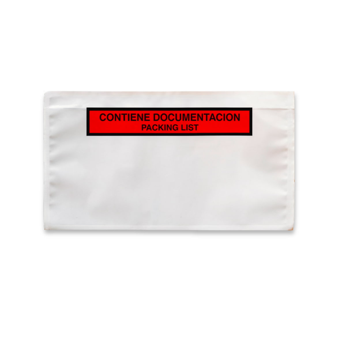 Packing List | Exterior: 235x132 mm (Interior: 225x122 mm) - A4 Doblado en 3 | Sobres Contiene Documentación | Pack de 1000 Bolsas