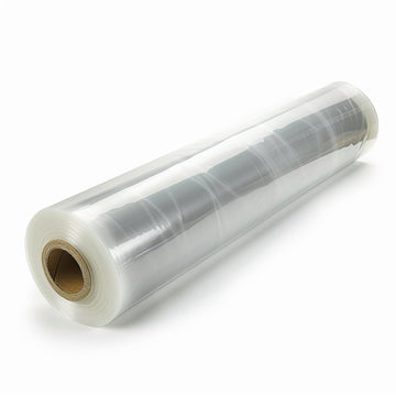 Film transparente estirable para paletizar 1,4 kg y 140 m, resistente y de alta adherencia para identificar la carga del palet