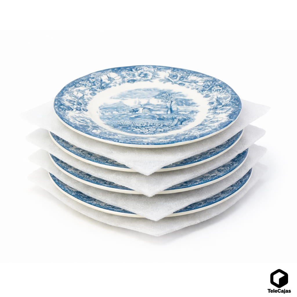 Foam en rollo de 2 mm, medidas 50 cm x 10 m, fabricado en espuma de polietileno para embalaje y protección.