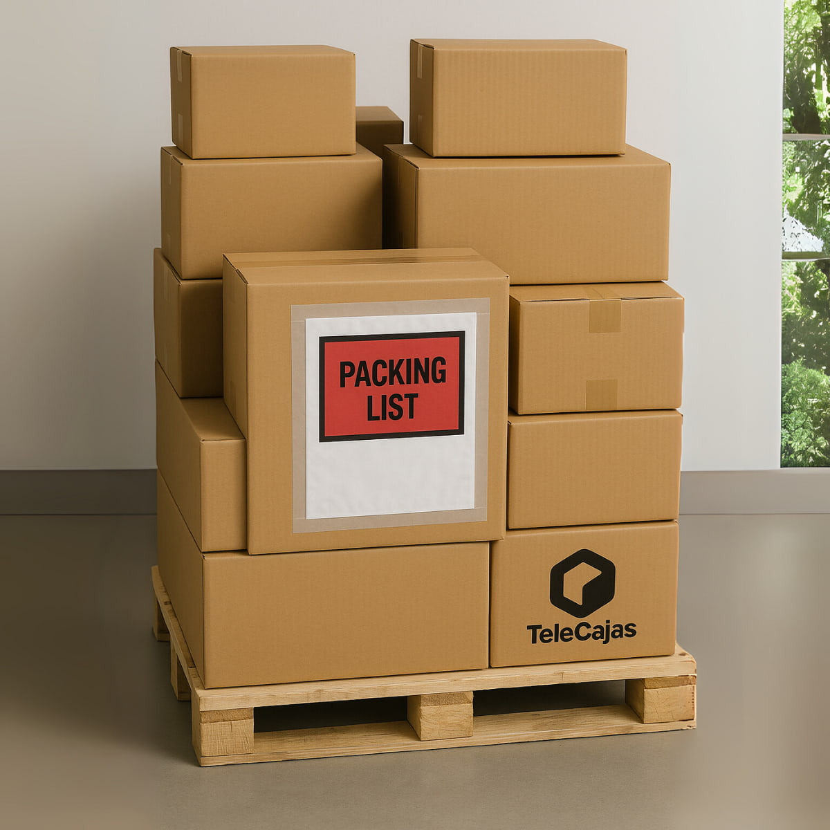 Packing List | Exterior: 235x132 mm (Interior: 225x122 mm) - A4 Doblado en 3 | Sobres Contiene Documentación | Pack de 1000 Bolsas