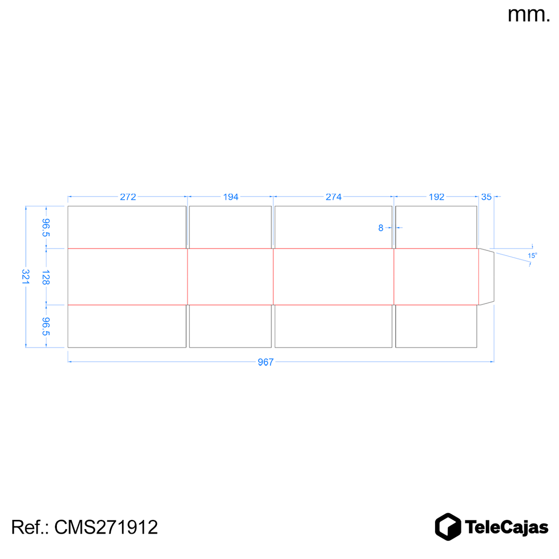 caja de carton marron telecajas