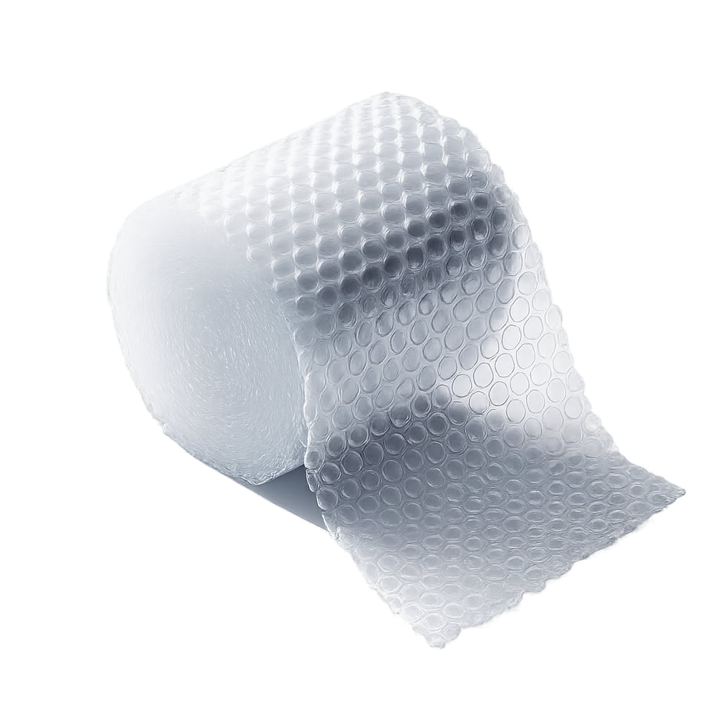 Rollo Plástico de burbujas alta presión con mayor amortiguación para proteger objetos frágiles en envíos y mudanzas.