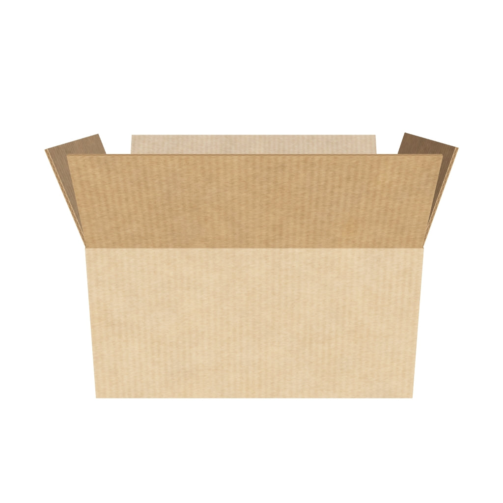 Caja de cartón para vasos y tazas 40x25x20 cm en 3D