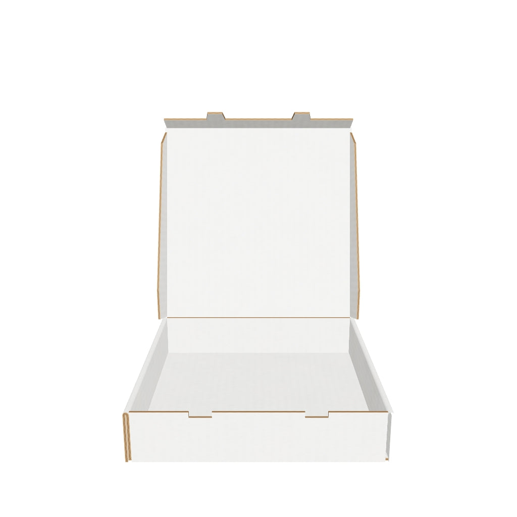 Caja para tortilla 23x23x5 cm en 3D