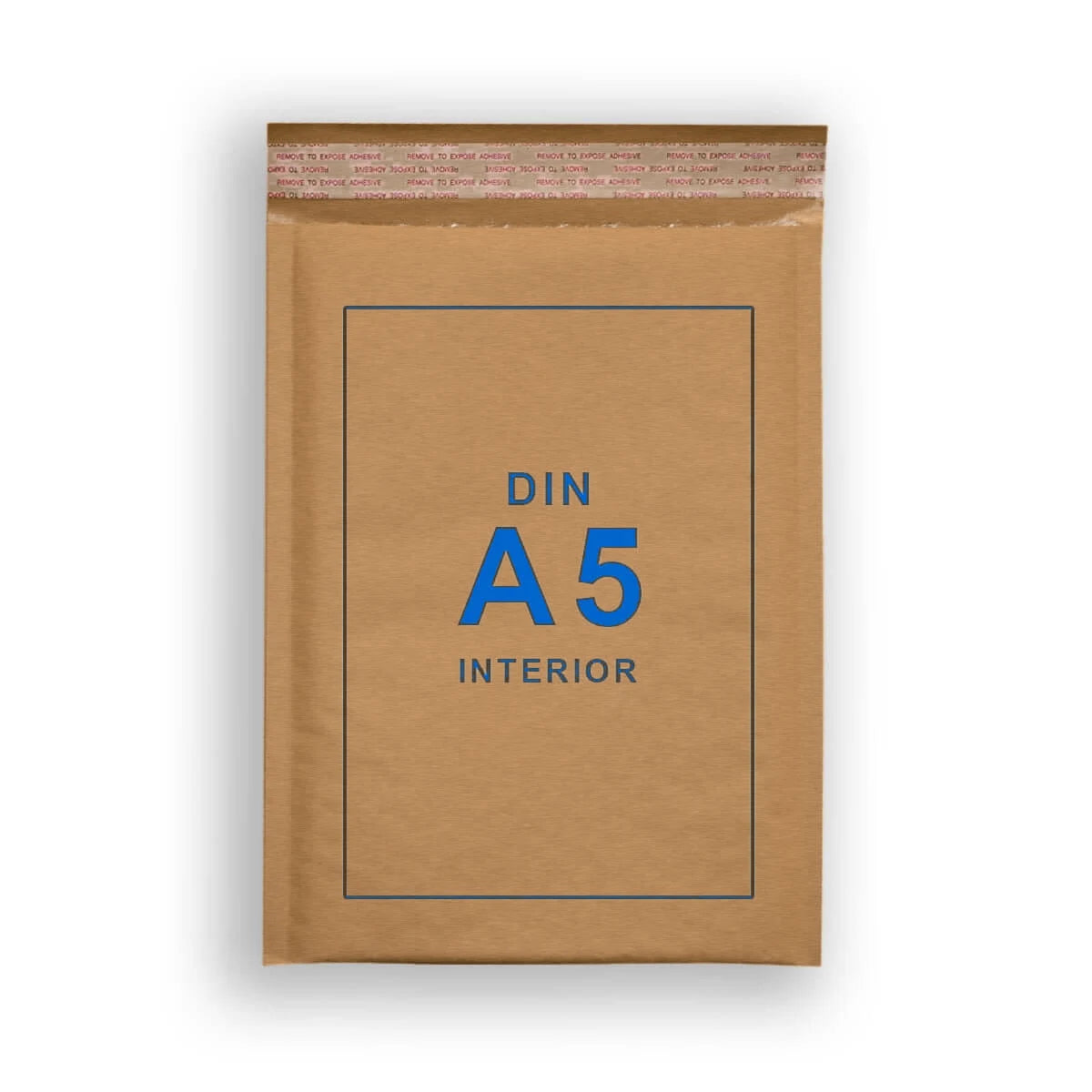 Sobre acolchado pequeño DIN A5 150x215 mm interior, ideal para envíos protegidos de documentación o de objetos planos y frágiles.
